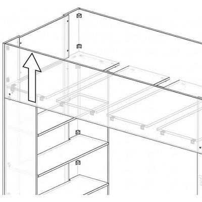 Increase guard rail height modification - for bunk & loft beds Increase guard rail height modification - for bunk & loft beds